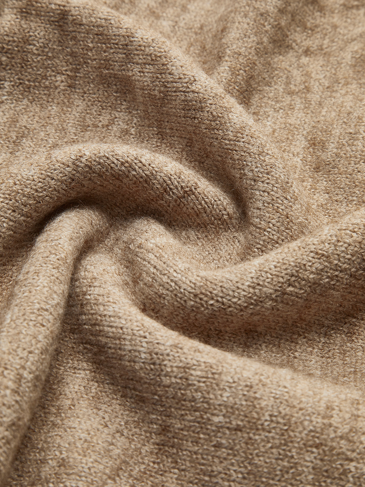 Gerio | Turtleneck Set Dames - Gebreide Tweedelige Loungewear Set