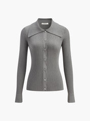 Jilly | Elegant Vest met Knopen Dames - Hoge Stretch met Viscose Afwerking