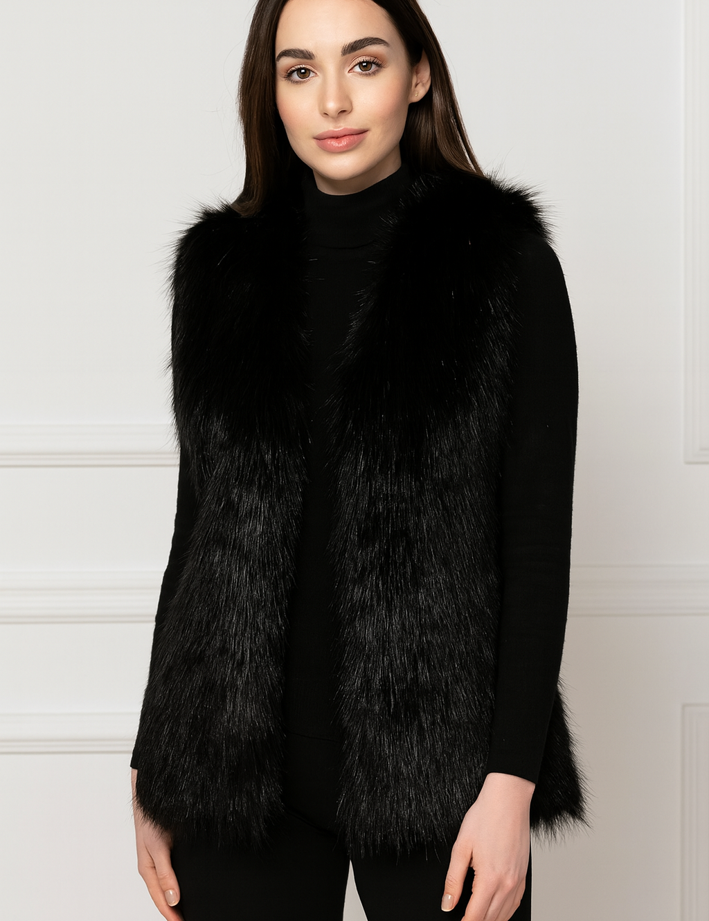 Gina | Dames Bodywarmer - Luxe Kunstbontlook, Comfortabel en Stijlvol 9