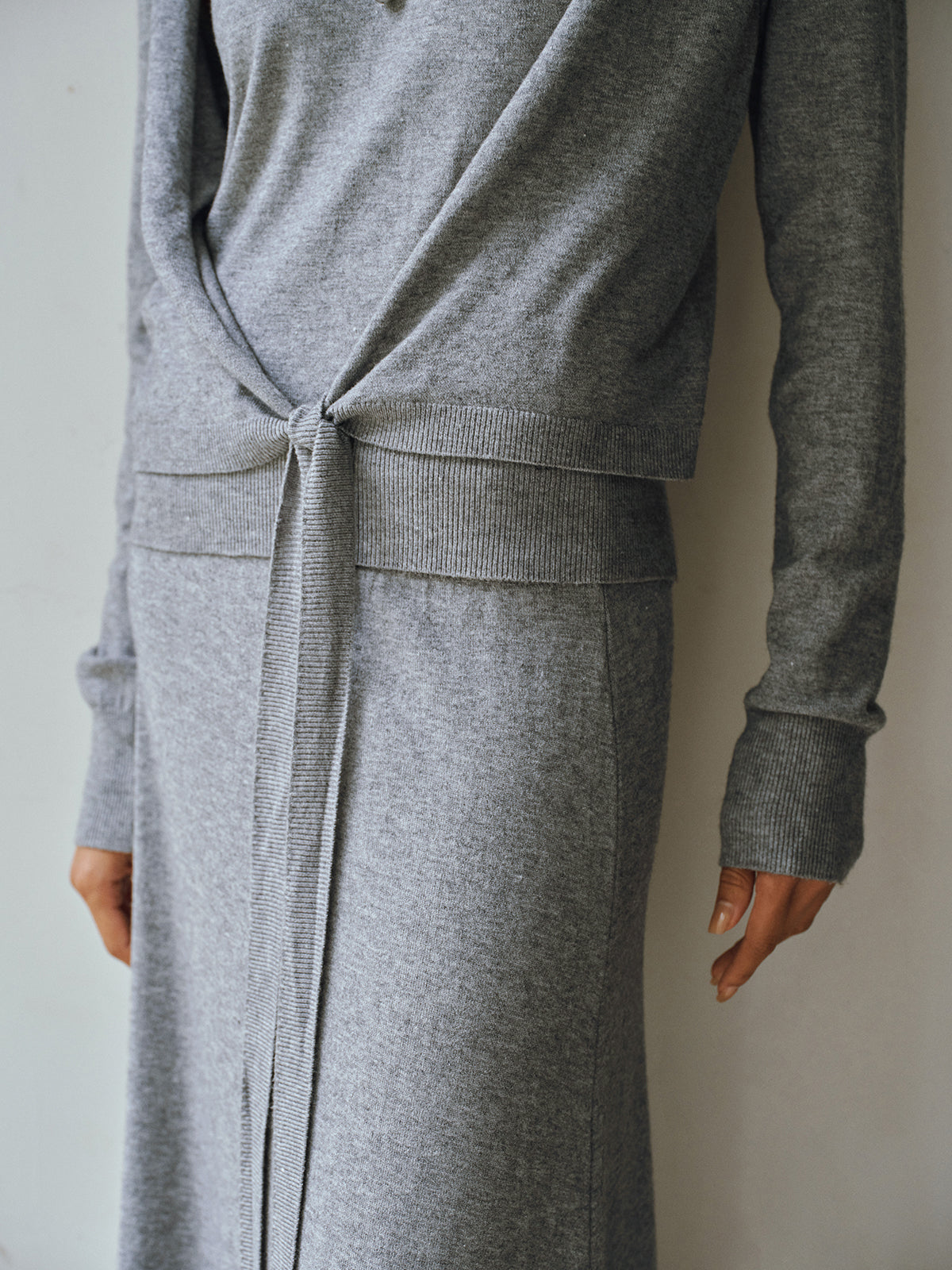 Gina | Dames Tweedelige Set - Hoogwaardige Stoffen, Trendy Tailletop en Rok 4