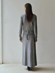 Gina | Dames Tweedelige Set - Hoogwaardige Stoffen, Trendy Tailletop en Rok 5