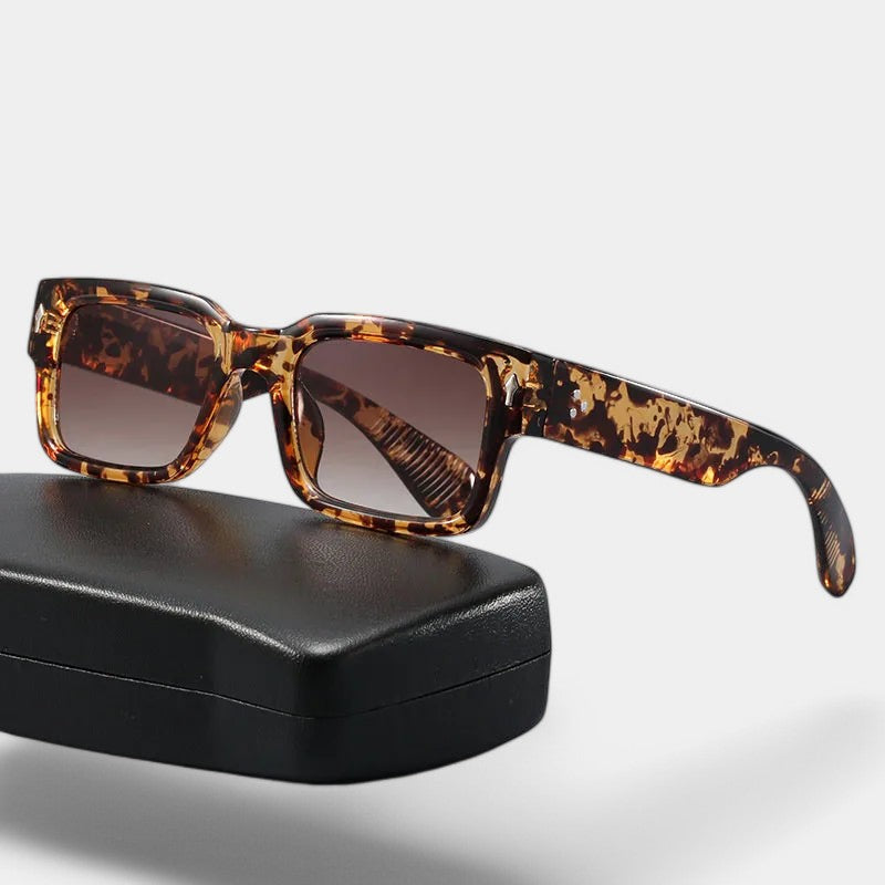 Basha | Dames Zonnebril Tortoise – UV400 Bescherming - Stijlvol Design