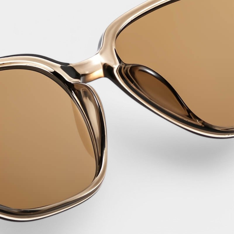 Argia | Vierkante Dames Zonnebril met UV400 Bescherming - Trendy Design