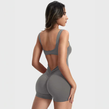 Seana | Comfy Sport Jumpsuit – Zachte Slim Fit Loungewear