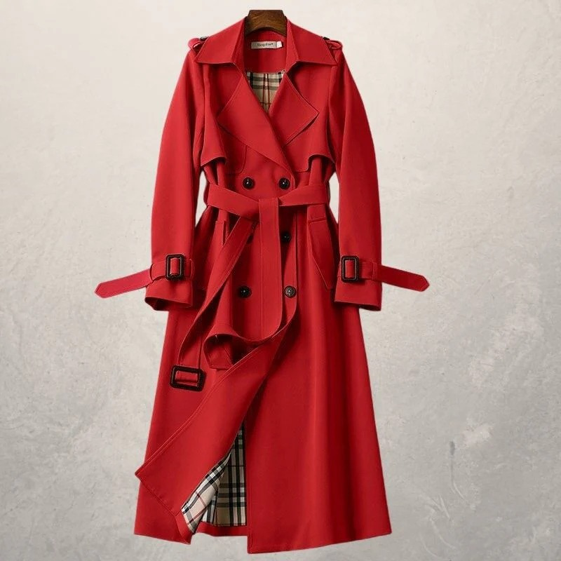Elze | Dames Trenchcoat Getailleerde - Elegante en Comfortabel