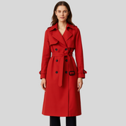 Elze | Dames Trenchcoat Getailleerde - Elegante en Comfortabel