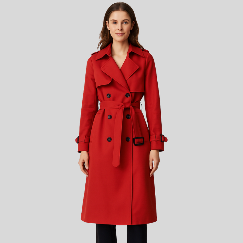 Elze | Dames Trenchcoat Getailleerde - Elegante en Comfortabel