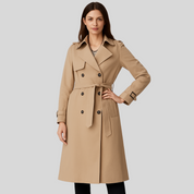Elze | Dames Trenchcoat Getailleerde - Elegante en Comfortabel