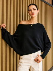 Imani | Comfy Dames Trui - Asymmetrisch Ontwerp