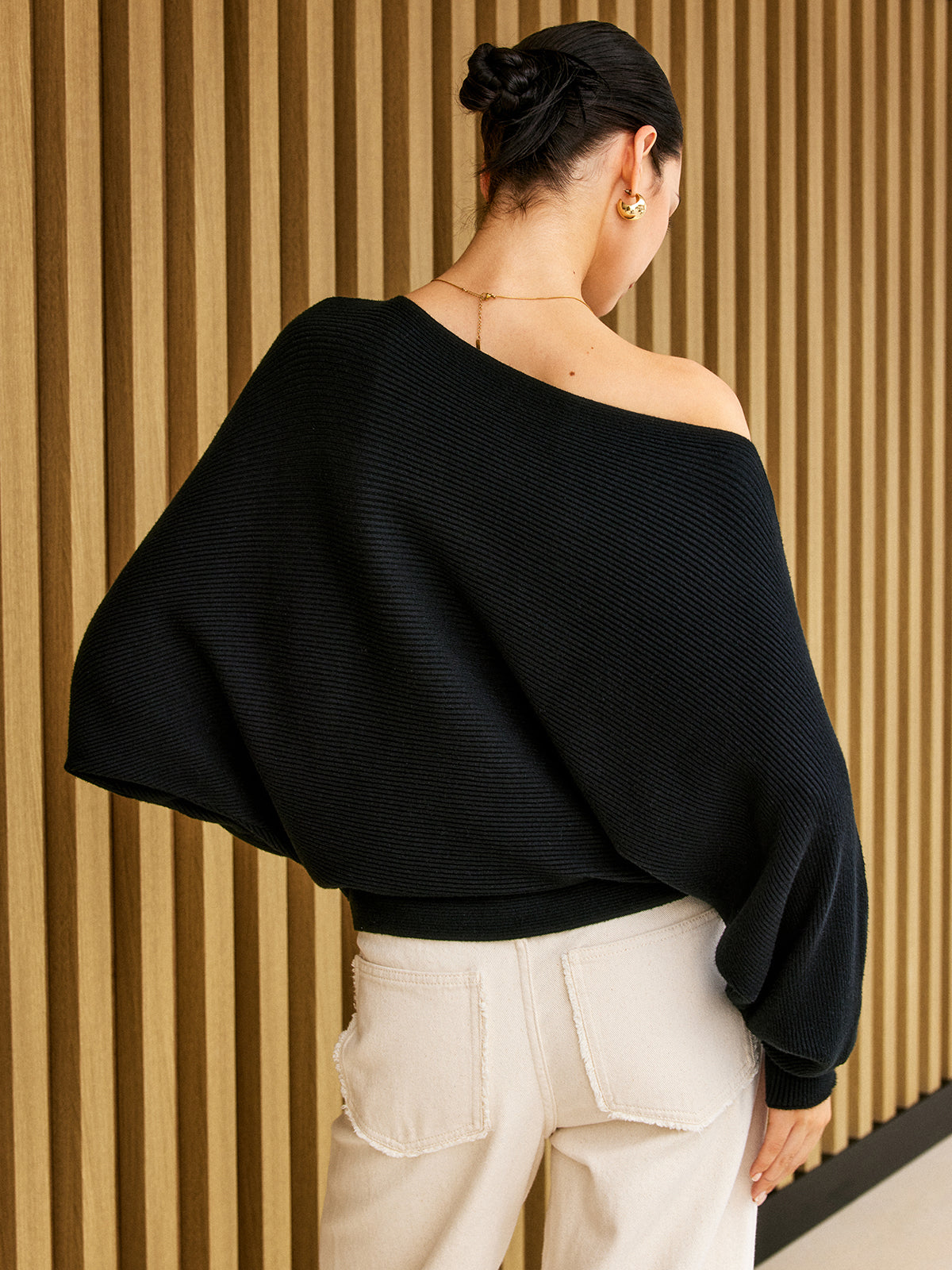 Imani | Comfy Dames Trui - Asymmetrisch Ontwerp