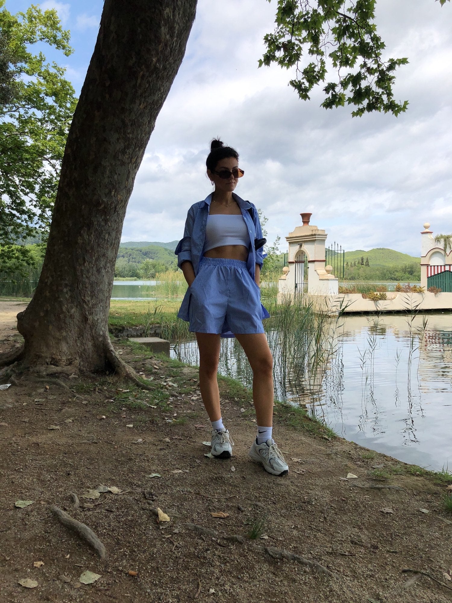 Kira | Tweedelige Gestreepte Set