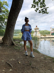 Kira | Tweedelige Gestreepte Set