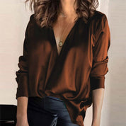 Vicky | Dames Blouse - Elegant Ontwerp met Knoopsluiting