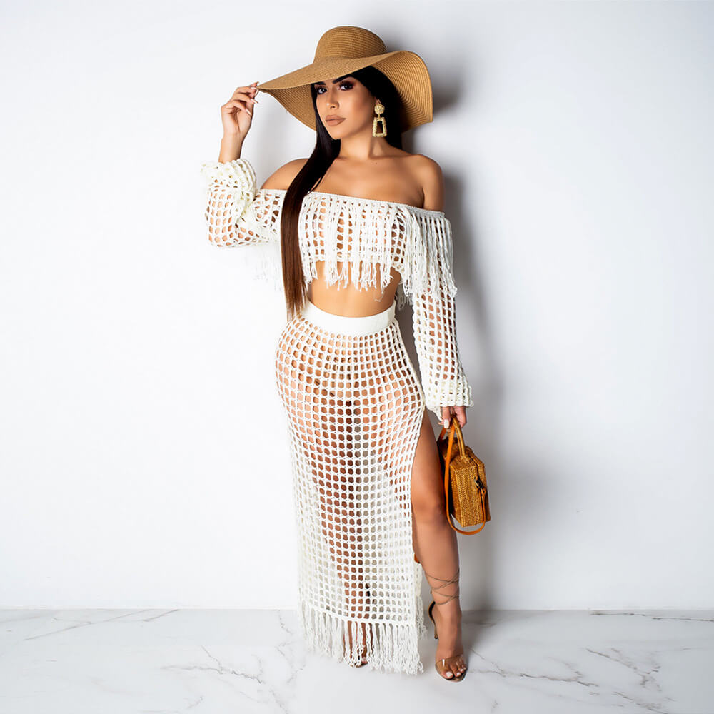 Brunella | Tweedelige Gehaakte Zomerset voor Dames