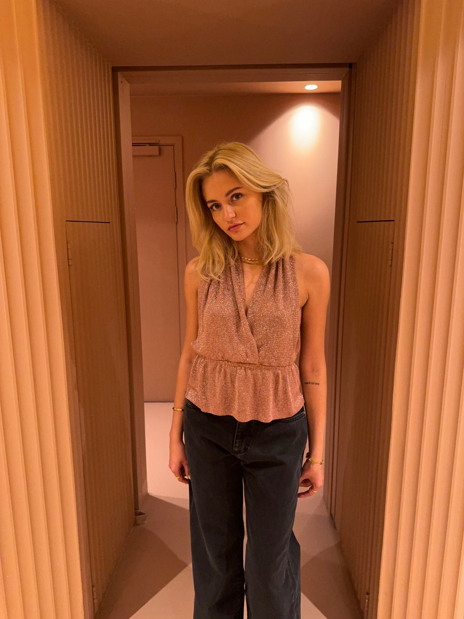 Mirry | Chique Halter Top met Open Rug voor Dames