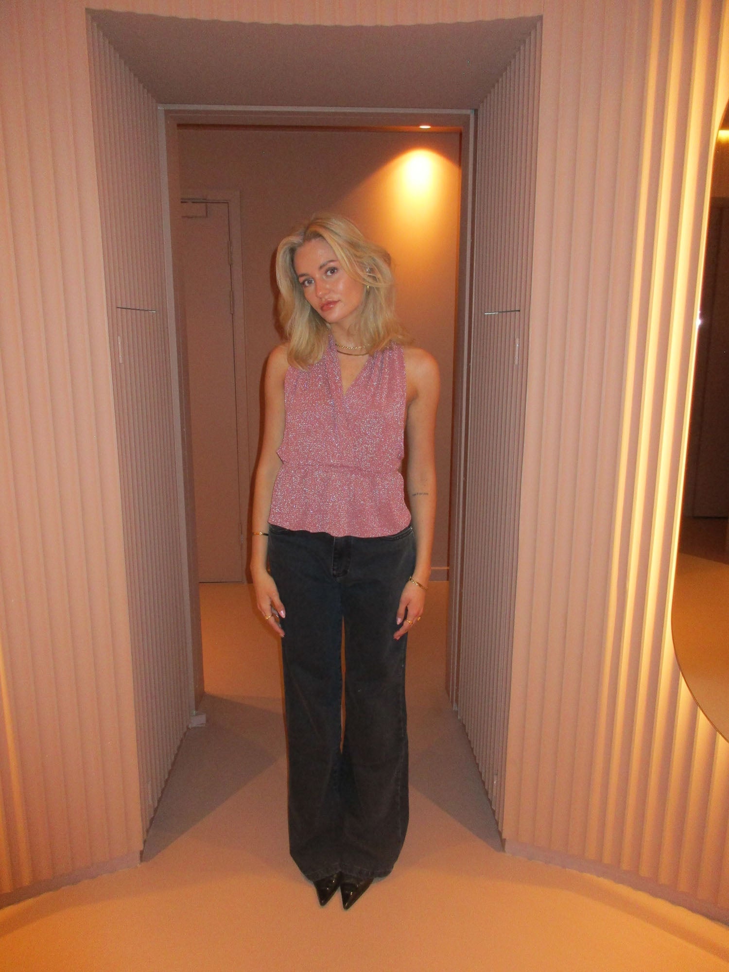 Mirry | Chique Halter Top met Open Rug voor Dames