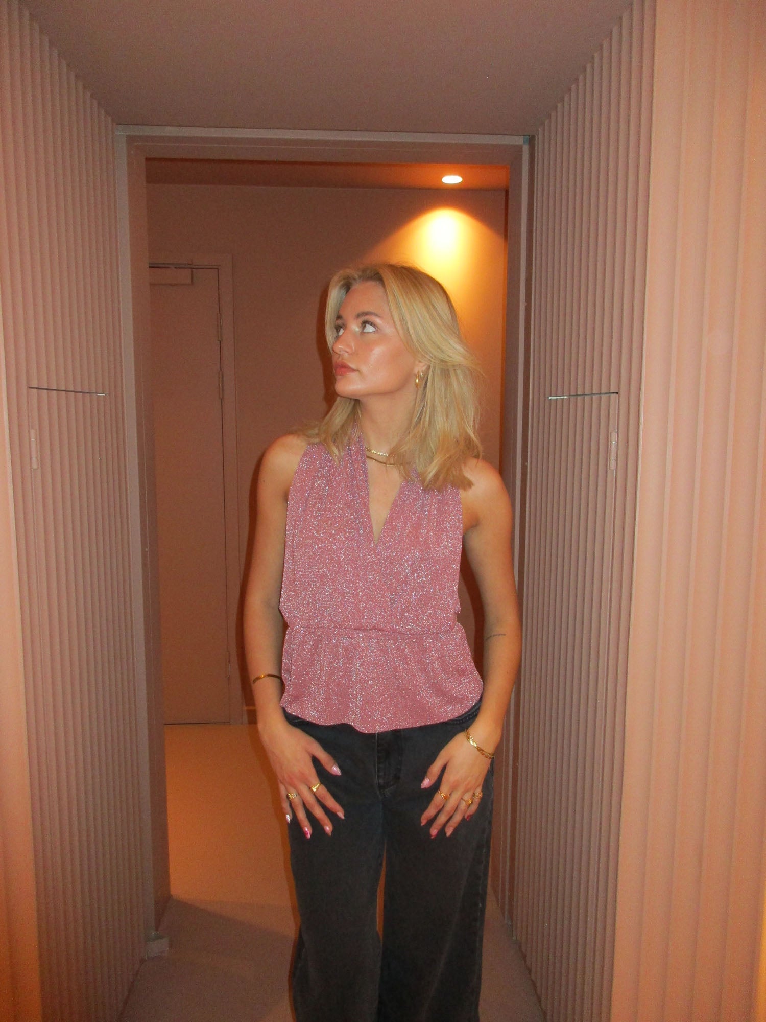 Mirry | Chique Halter Top met Open Rug voor Dames