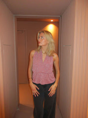 Mirry | Chique Halter Top met Open Rug voor Dames