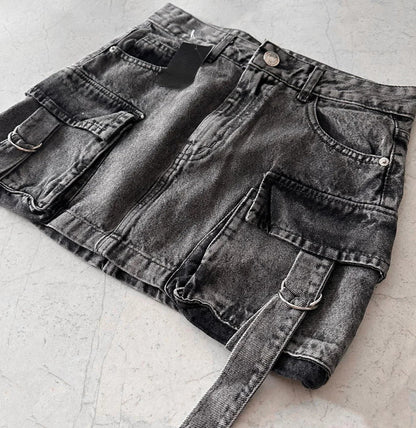 A-lijn Denim Rok voor Dames – Zomer Casual Met Zakken