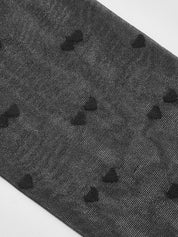 Hearts | Luxe Dames Panty's met Hartpatroon - Elegante, Hoogwaardige Stoffen Mix