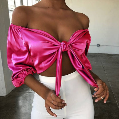 Capri | Elegante Dames Blouse met Striksluiting - Chic Design