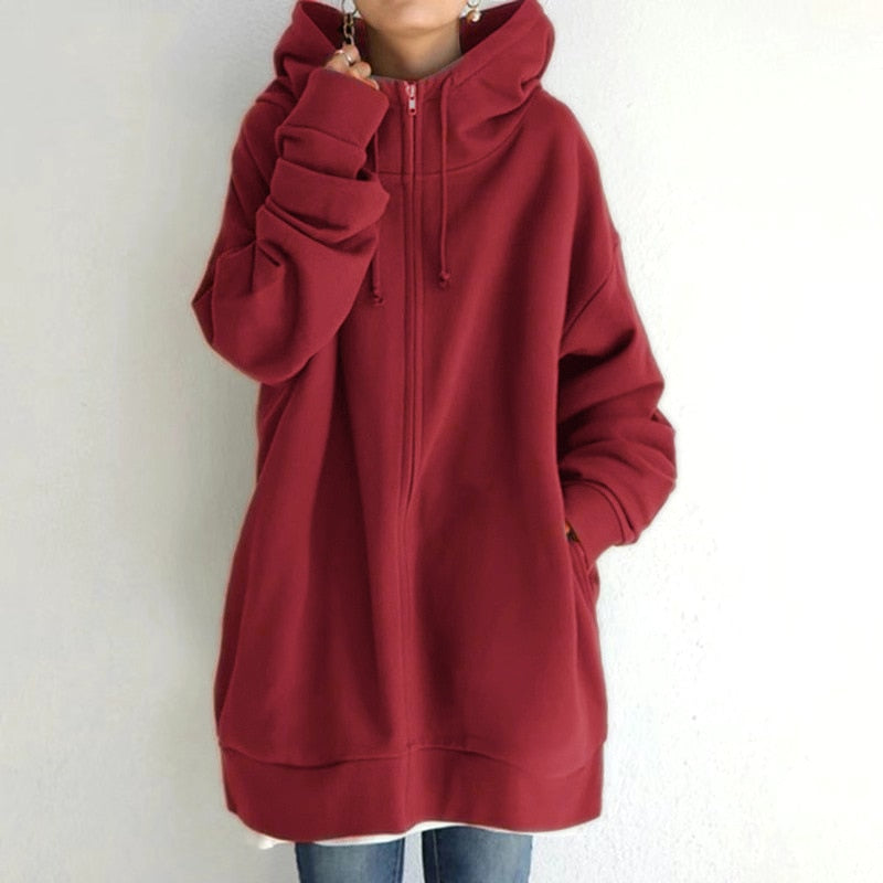 Milos | Oversized Dames Hoodie - Warm en Comfortabel