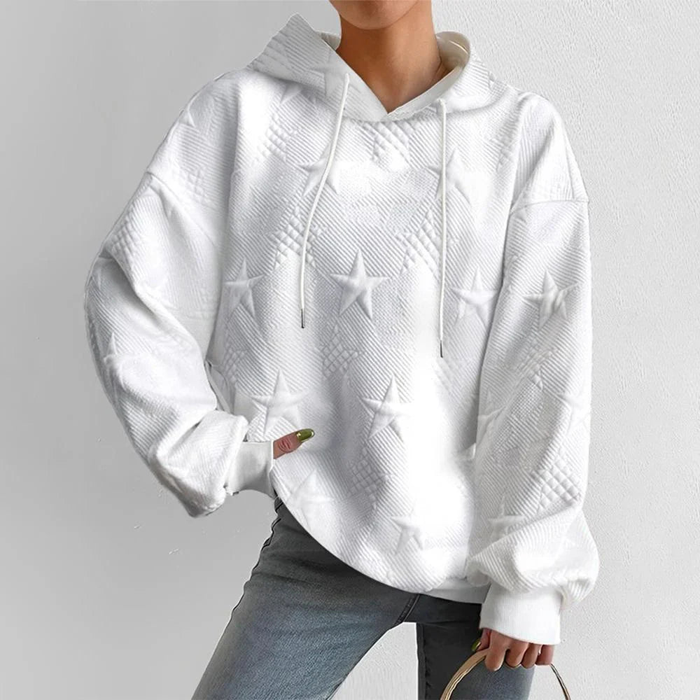 Starlight | Casual Dames Hoodie met Ster Ontwerp - Comfy en Trendy