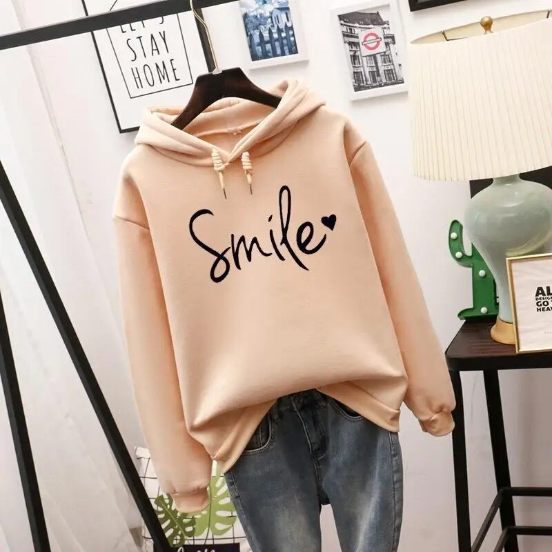Smile | Comfortabele Hoodie Dames