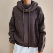 Roxy | Comfy Wollen Hoodie Dames met Capuchon - Oversized en Trendy