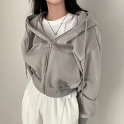 Blanes | Dames Oversized Hoodie - Zachte Katoenmix, Comfortabel en Trendy