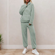 Luxa | Hoogwaardig Tweedelig Fleece Pak Dames - Comfortabel en Stijlvol