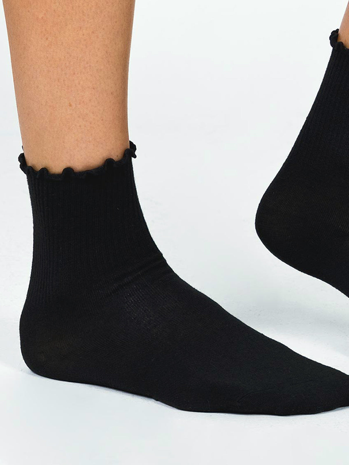 Holly | Dames Sokken met Ruches - Comfortabel, Hoogwaardige Katoenmix