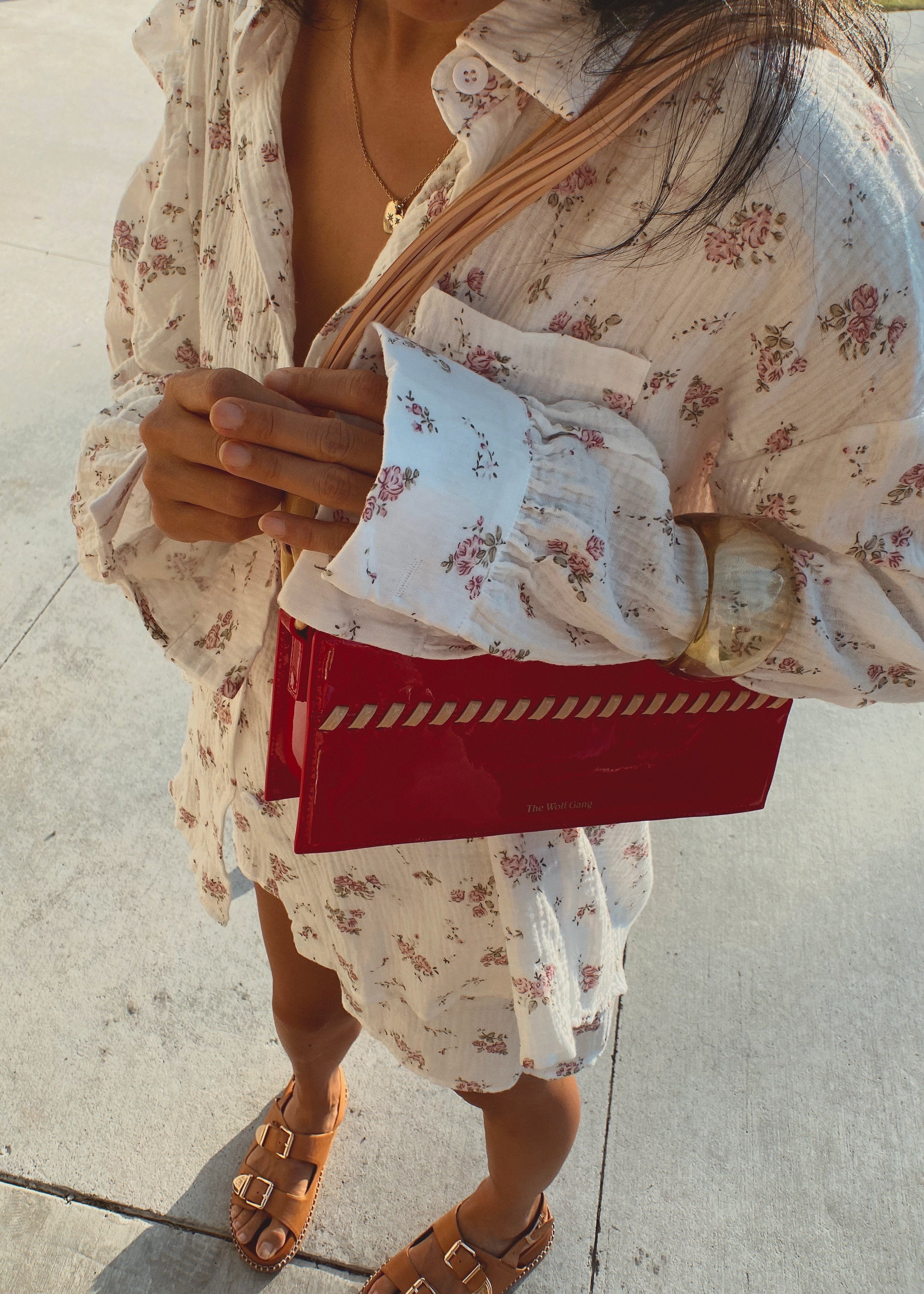 Milja | Zomerset van Katoen met Bloemenprint