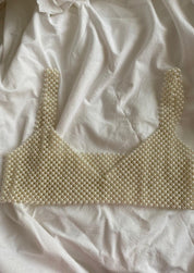 Aeryn | Parel Crop Top – Handgemaakt Design