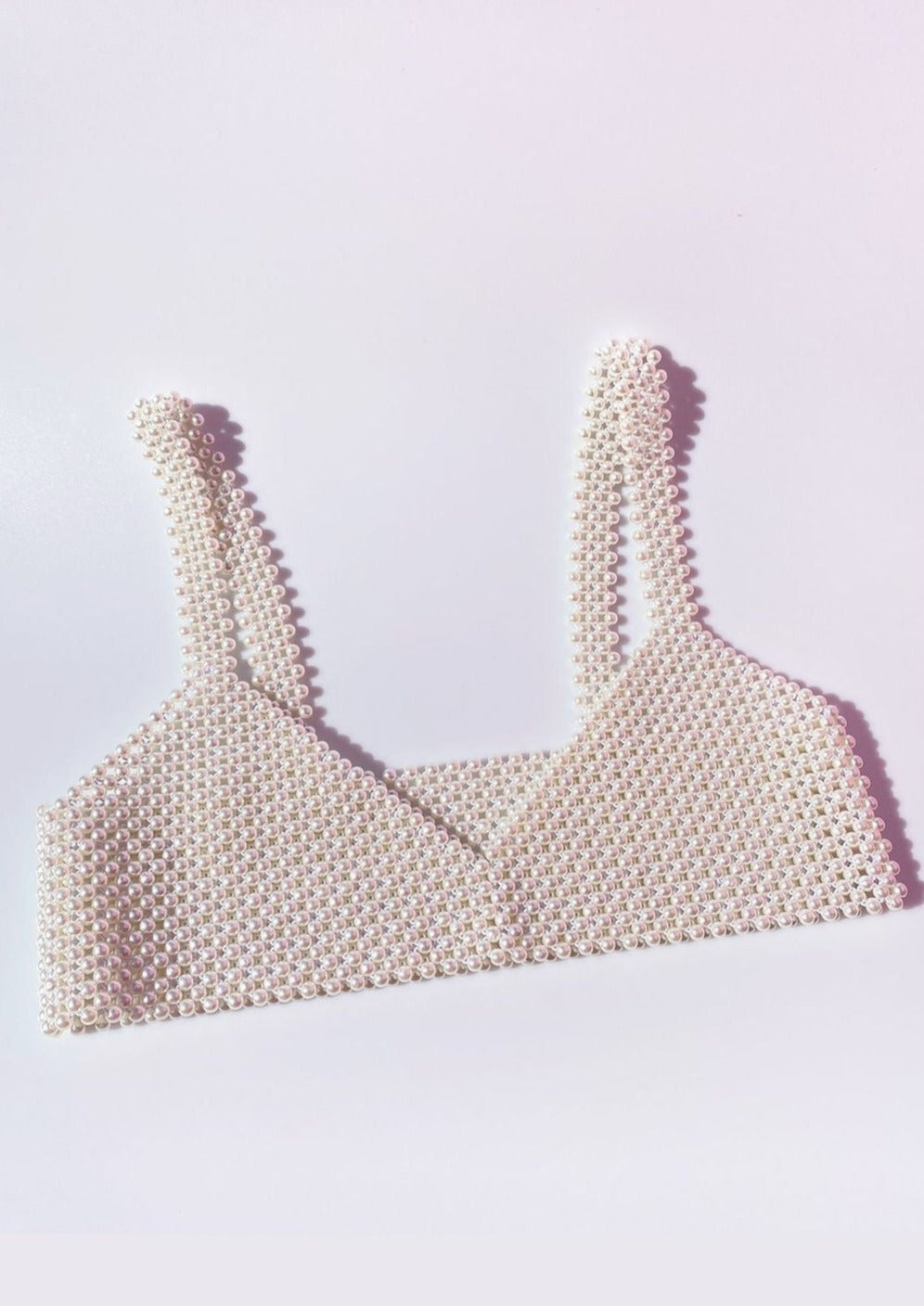 Aeryn | Parel Crop Top – Handgemaakt Design