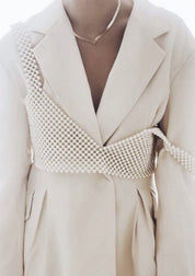 Aeryn | Parel Crop Top – Handgemaakt Design