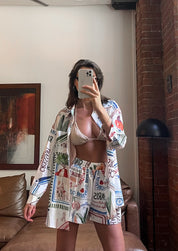 Rio | Linnen Zomerset met Shirt & Shorts