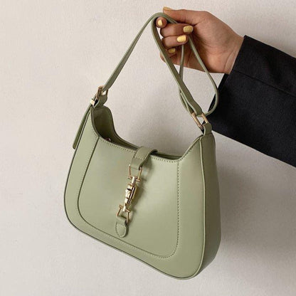 Baguette | Vintage Vegan Leren Schoudertas voor Dames