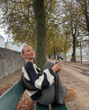 Milly | Gestreepte Lounge Broek - Comfortabel, Stretch met Lage Taille