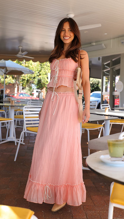 Vivia | Vrouwelijke Flair Maxi Rok