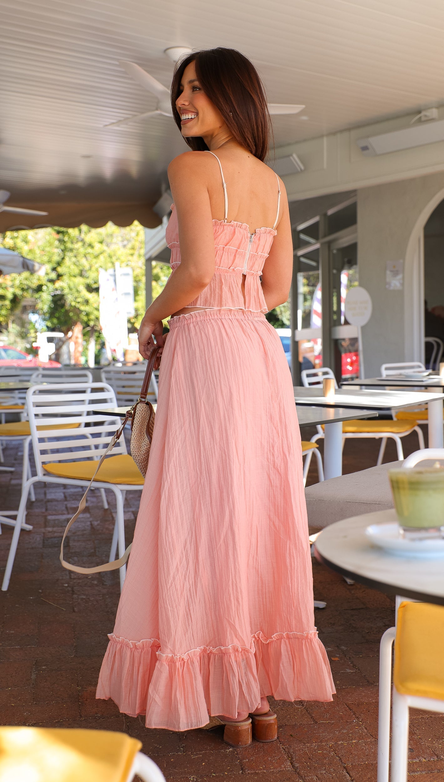 Vivia | Vrouwelijke Flair Maxi Rok