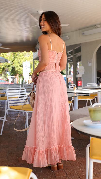 Vivia | Vrouwelijke Flair Maxi Rok