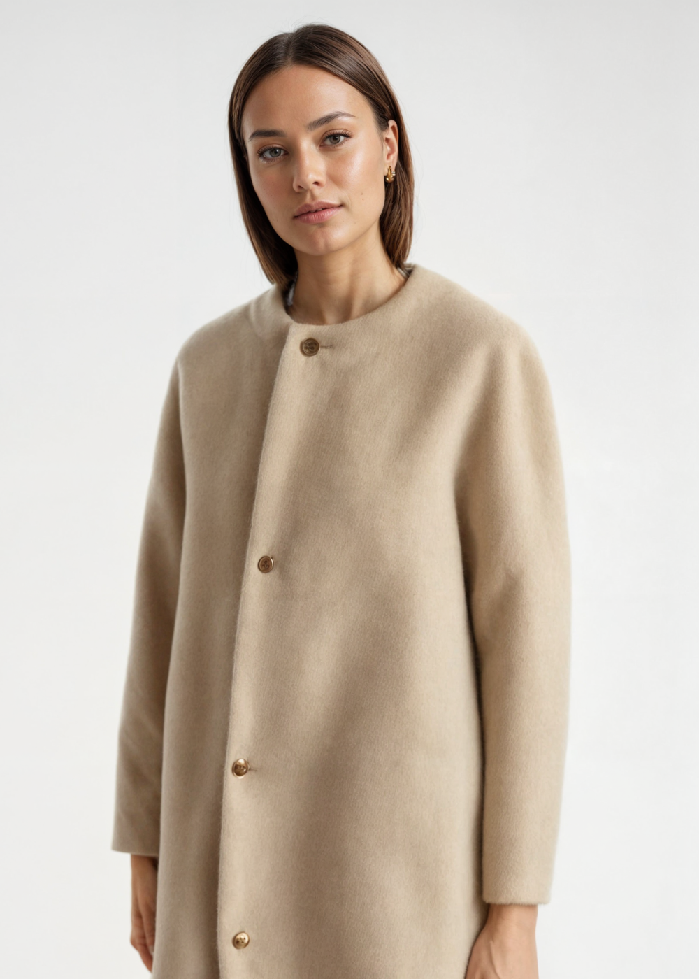 Nelma | Stijlvol Vest van Zachte Stof Dames - Comfortabele Open Cardigan
