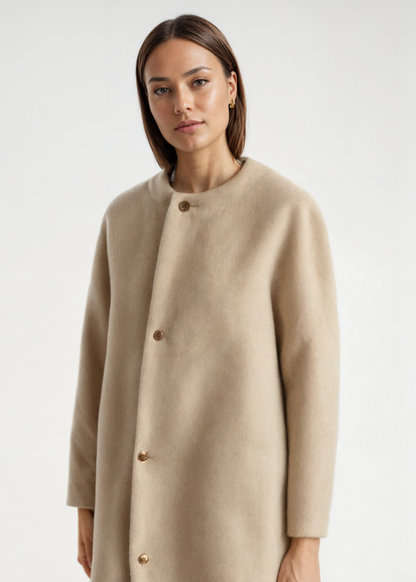 Nelma | Stijlvol Vest van Zachte Stof Dames - Comfortabele Open Cardigan