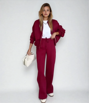 Iris | Dames Pak - Trendy Bomberstijl, Comfortabel en Stijlvol 1