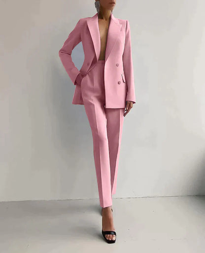 Omani | Tweedelige Set voor Dames - Comfortabele Blazer en Broek