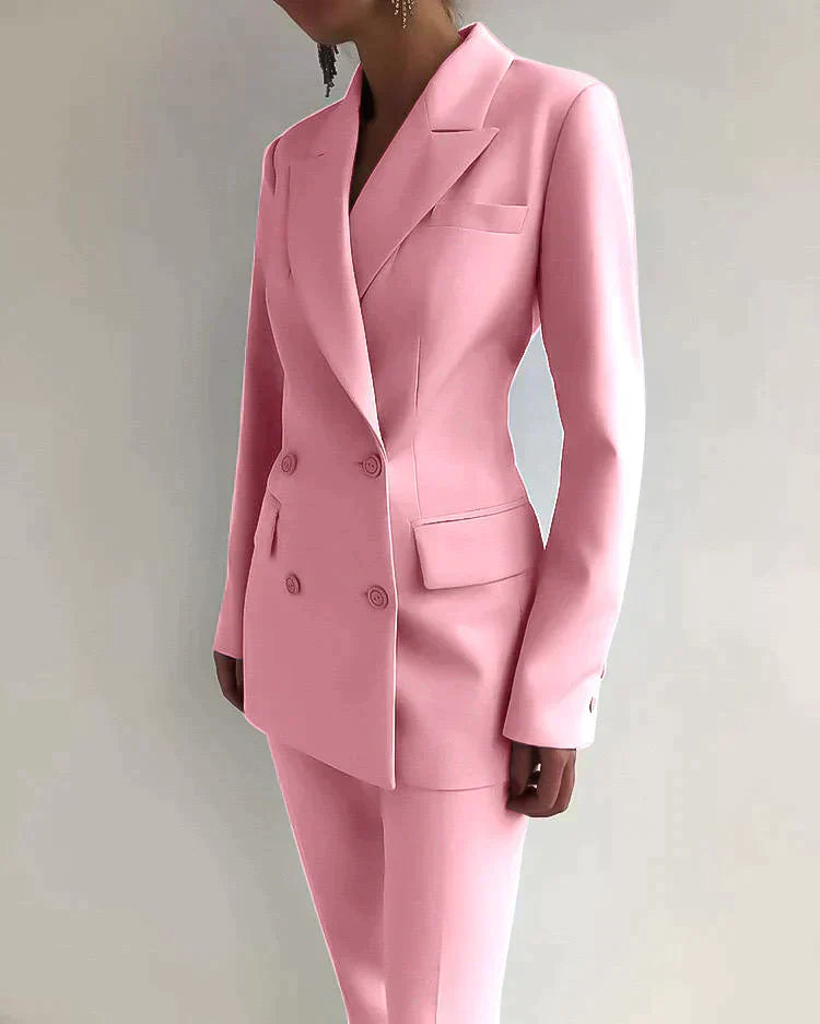 Omani | Tweedelige Set voor Dames - Comfortabele Blazer en Broek