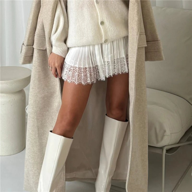 Jade | Dames Rok - Elegant met Ruches, Lichtgewicht en Veelzijdig 1