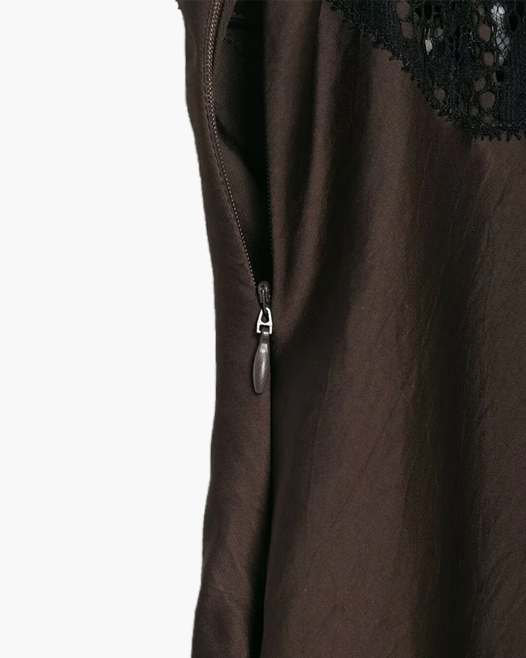 Jade | Dames Slingjurk - Luxe Kant en Satijn Met Onregelmatige Zoom 4