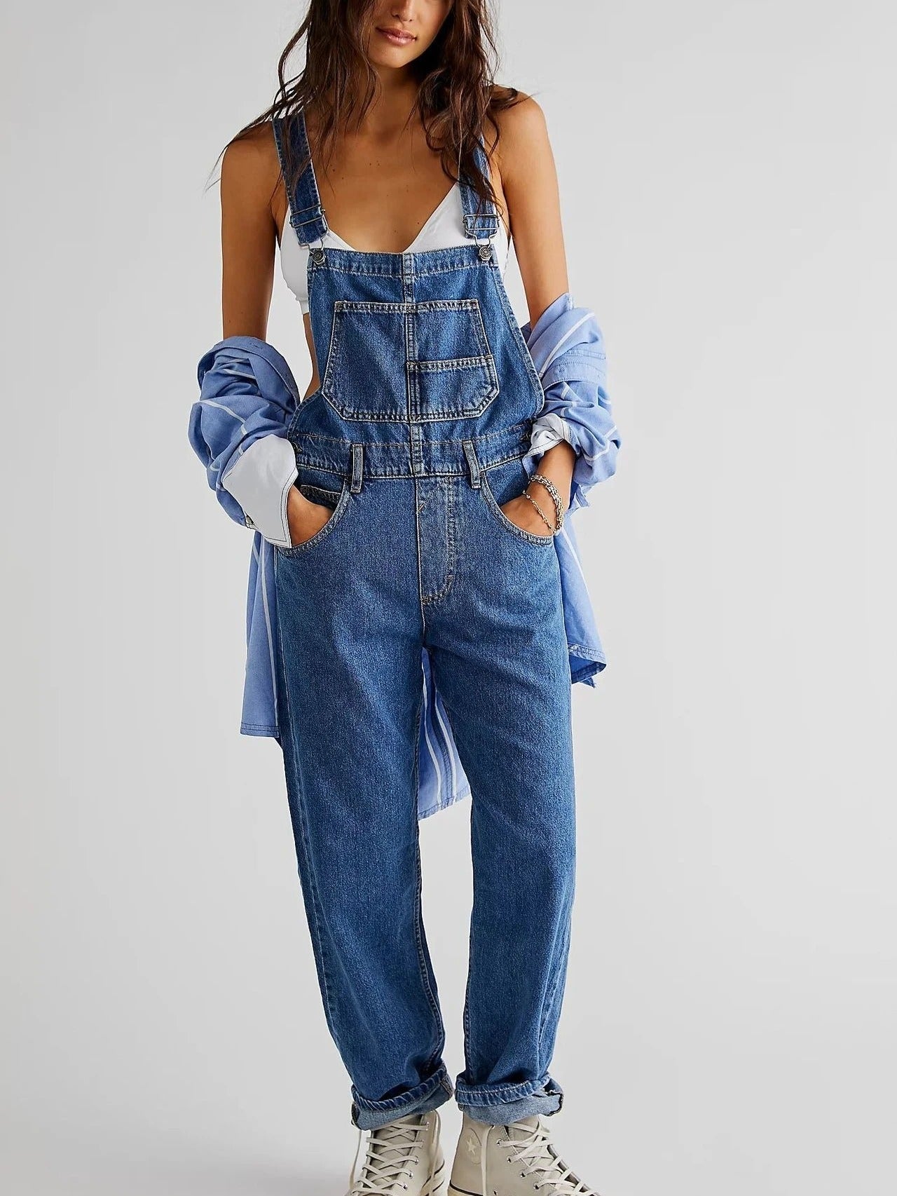 Jedi | Stoere Denim Tuinbroek voor Dames